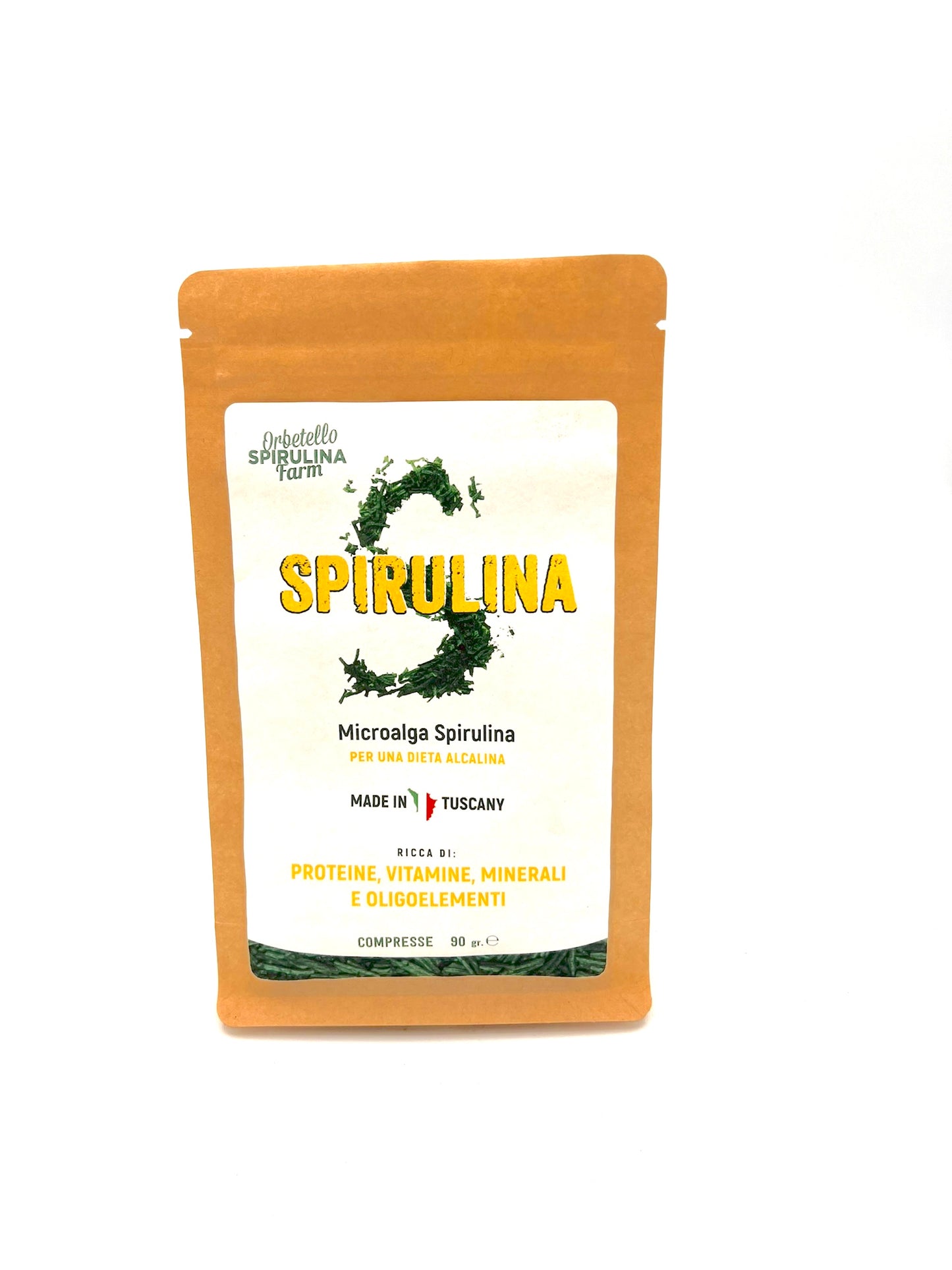 Microalga Spirulina in Compresse 90g